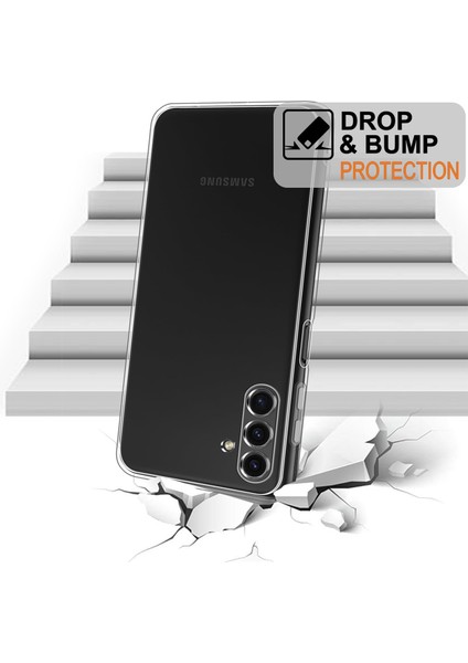 Samsung Galaxy A17 Uyumlu Kamera Korumalı Şeffaf Silikon Kılıf fiyatları