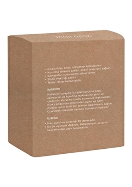 LUNA 2'Lİ KİRPİ KURUTMA TOPU indirimleri