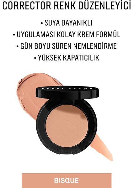 Corrector - Krem Renk Düzenleyici Kapatıcı - Bisque 716170086682 fiyatları