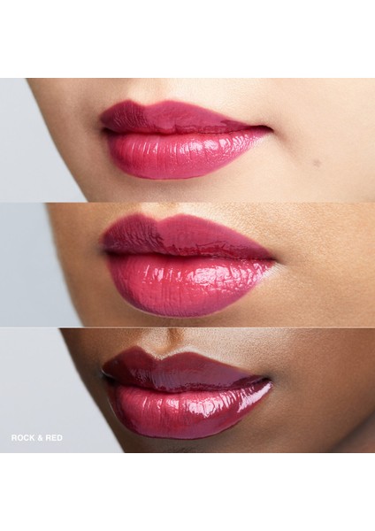 Crushed Oil-Infused Gloss - Botanik Yağ Kompleksli Nemlendirici Dudak Parlatıcısı - Rock & Red