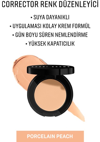 Corrector - Krem Renk Düzenleyici Kapatıcı - Porcelain Peach 716170086736 fiyatları