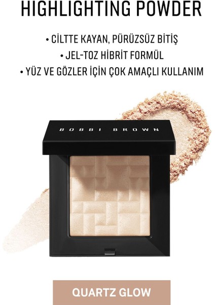 Highlighting Powder Inci Pigmentli Aydınlatıcı Pudra - Quartz Glow 716170291468 fırsatları