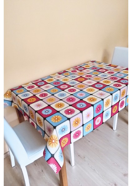 Altı Astarlı Muşamba Masa Örtüsü-Farklı Ölçülerde-Rnkkr fiyatları
