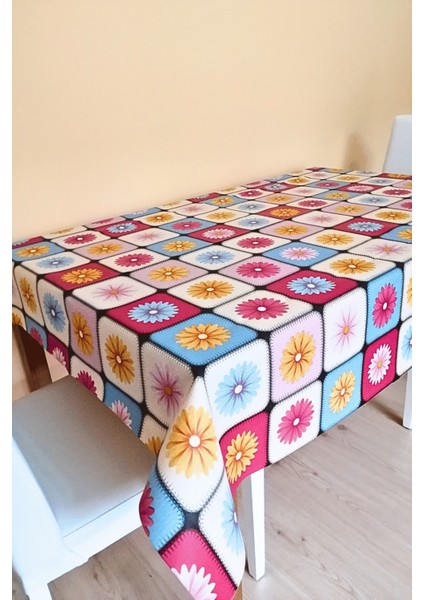 Altı Astarlı Muşamba Masa Örtüsü-Farklı Ölçülerde-Rnkkr modelleri