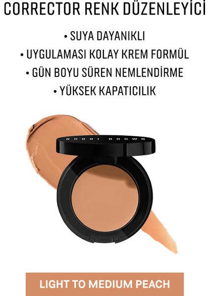 Corrector - Krem Renk Düzenleyici Kapatıcı - Light To Medium Peach 716170107721 fiyatları