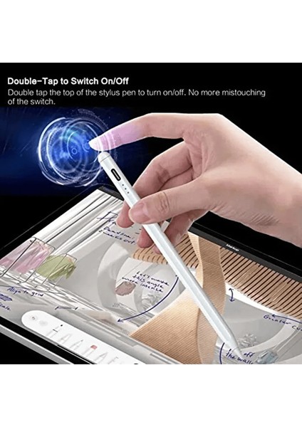 Universal Tüm Tablet ve Apple iPad ve iPad Pro Uyumlu Yükseltilmiş Eğitim Hassasiyetli Dokunmatik Yazı Kalemi fiyatları