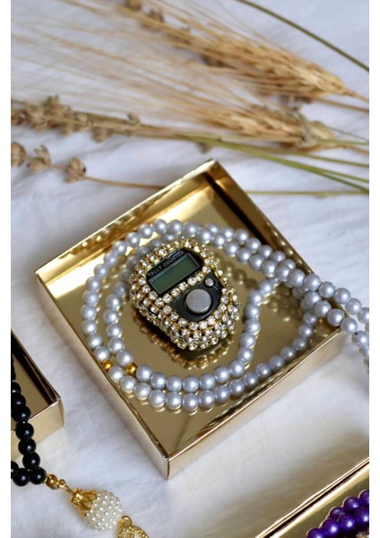 Taşlı Zikirmatik ve Tesbihli Mevlid Seti 20'li T302 modelleri