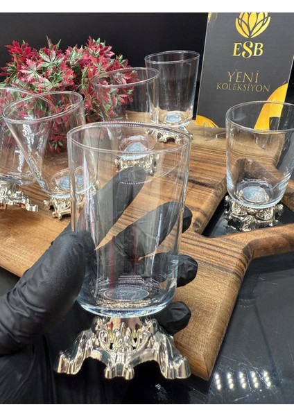 Otto Gümüş Ahtapot Ayak Kahve Yanı Bardağı modelleri