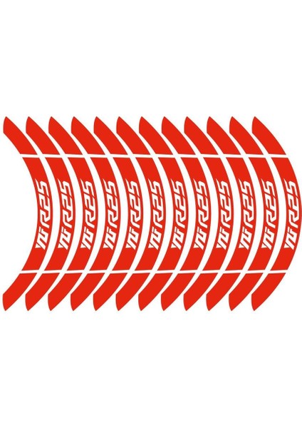 Neon Turuncu Yamaha Yzf R25 Geniş Jant Sticker Etiket Modeli modelleri