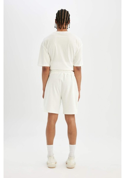 Fit NBA Wordmark Standart Fit Kısa Paça Şort B9905AX24SM