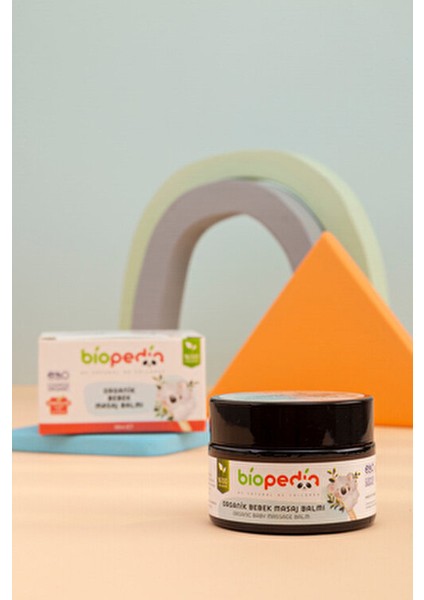 Organik Bebek Masaj Balmı 30 ml Hassas Ciltler için Dermatolojik Olarak Test Edilmiş