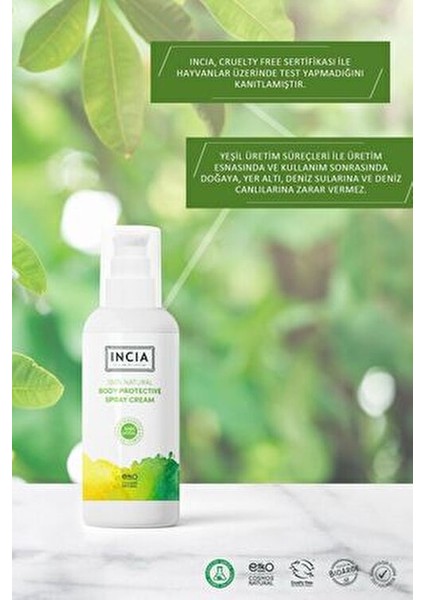 %100 Doğal Sinek Kovucu Losyon 100 ml Alkol İçermeyen Hassas Ciltler için Koruma