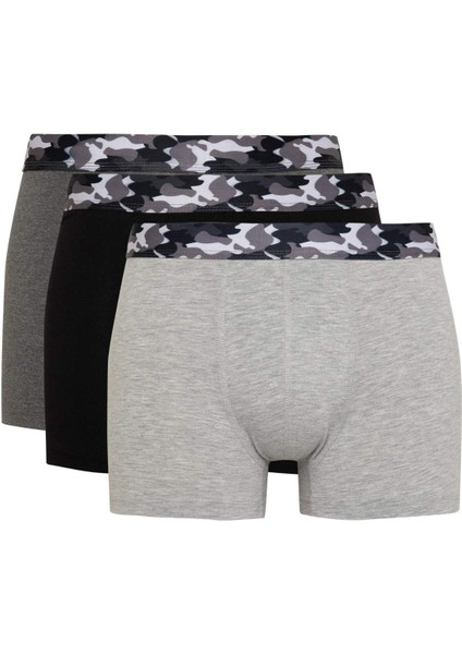 Regular Fit 3'lü Boxer A5862AX24SM