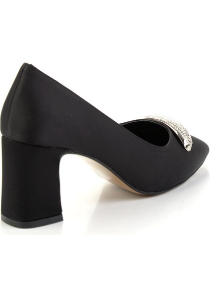 Mat Siyah Kadın Abiye Ayakkabı K01213034838 modelleri