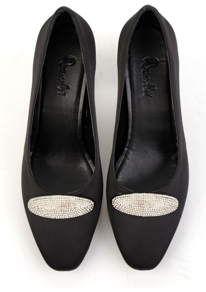 Mat Siyah Kadın Abiye Ayakkabı K01213034838 fırsatları