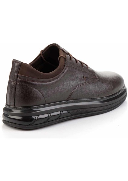 Kahve Hakiki Deri Erkek Casual Ayakkabı E01080216603 modelleri