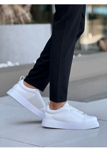 Lastikli Erkek Günlük Ayakkabı Beyaz fiyatları