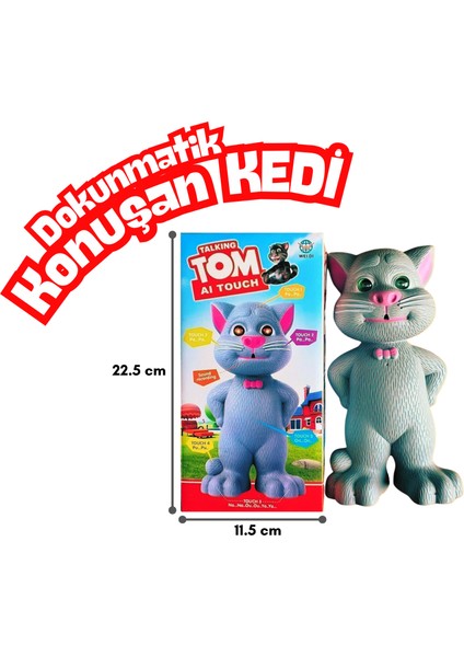 Talking Al Konuşan Ses Taklit Eden Dokunmatik Sevimli Kedi fiyatları