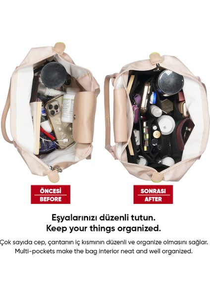 Kadın Çanta Içi Organizer (Maia) Tote Bag Çantalara Uygun fiyatları