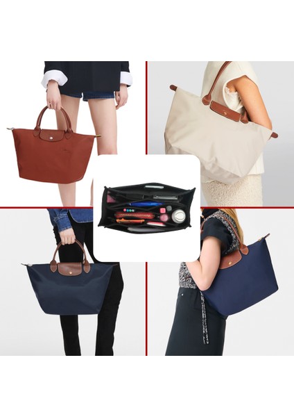 Kadın Çanta Içi Organizer (Maia) Tote Bag Çantalara Uygun modelleri