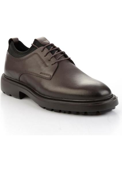Kahve Hakiki Deri Erkek Klasik Ayakkabı E01054202503 fiyatları