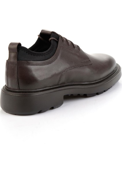 Kahve Hakiki Deri Erkek Klasik Ayakkabı E01054202503 modelleri