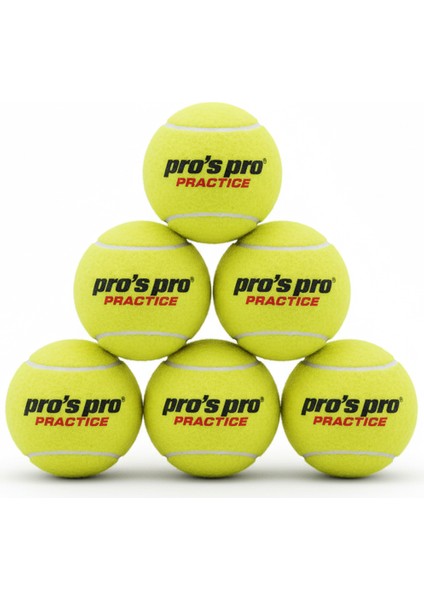 Pros Pro Practice Trainer 6lı Tenis Topu