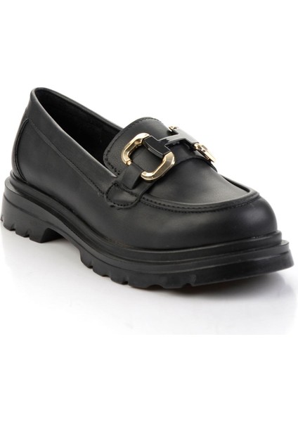 Siyah Kadın Loafer Ayakkabı K01823060909 fiyatları