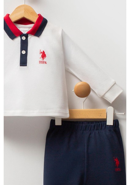 Erkek Bebek Polo Yaka Pike Kumaş Uzunkol Alt Üst Takım fiyatları