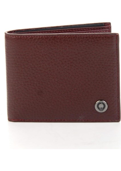 Bordo Hakiki Deri Erkek Cüzdan A08657236340