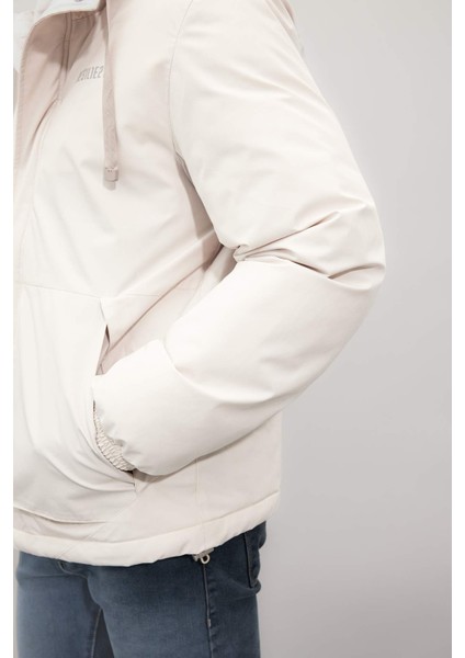 Regular Fit Kapüşonlu Fermuarlı Mont C6595AX24AU