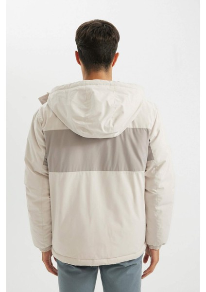 Regular Fit Kapüşonlu Fermuarlı Mont C6595AX24AU