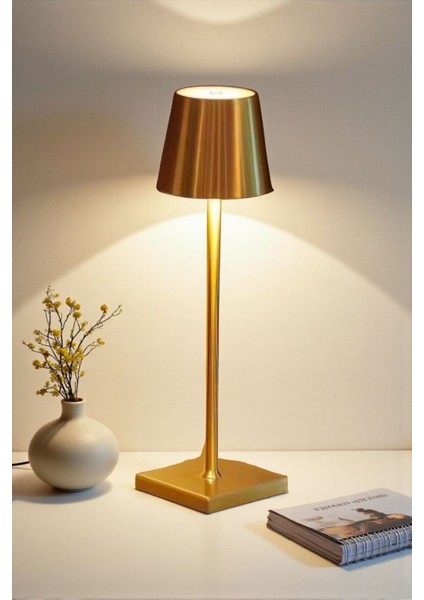 Istanbul Dekoratif Şarjlı LED Dokunmatik & Dimmer Ayarlı Masa Lambası (3 Işık Modu) fiyatları