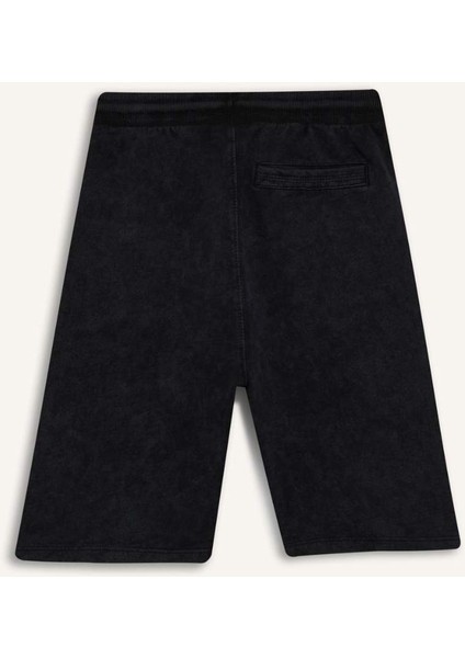 Erkek Çocuk Beli Lastikli Baskılı Şort C6286A824HS