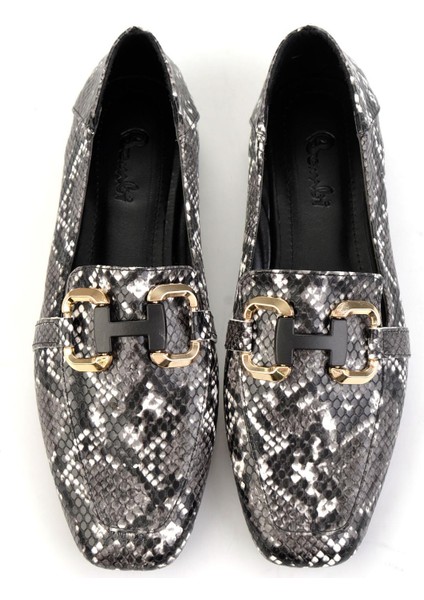 Siyah Kadın Loafer Ayakkabı K01246153107 fırsatları
