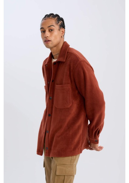 Relax Fit Polar Uzun Kollu Gömlek A4782AX24WN