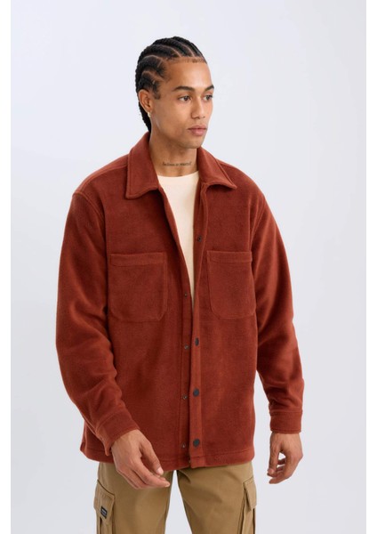 Relax Fit Polar Uzun Kollu Gömlek A4782AX24WN