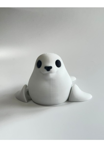 Fok Balığı Figürü - Hareketli Eklemli - 10CM