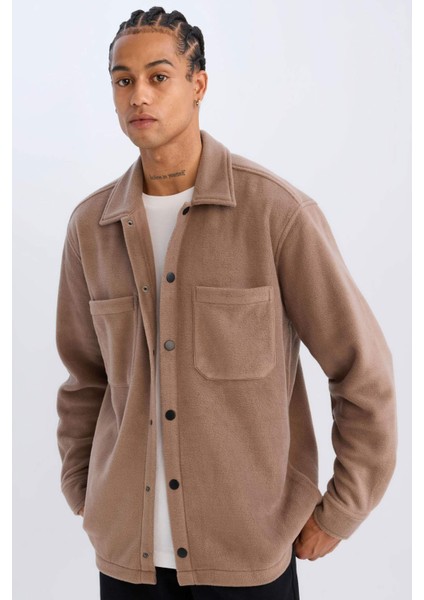 Relax Fit Polar Uzun Kollu Gömlek A4782AX24WN