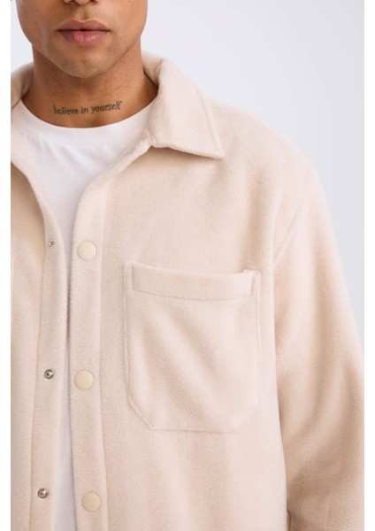 Relax Fit Polar Uzun Kollu Gömlek