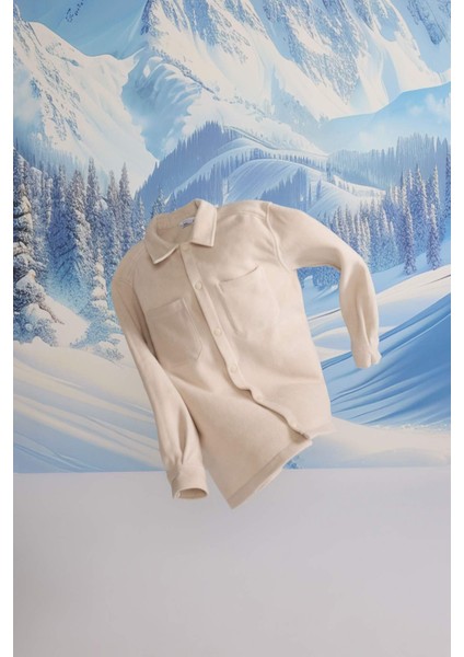 Relax Fit Polar Uzun Kollu Gömlek