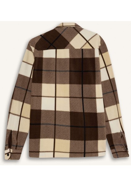 Regular Fit Kareli Polar Uzun Kollu Gömlek V2767AZ24WN