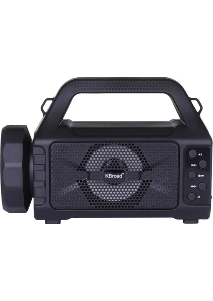KTS2031 Outdoor Bluetooth Hoparlör Güneş Enerjili Solar Şarjlı El Fenerli LED Işıklı Usb/tf Kart Giriş 5 Watt Kamp/evde