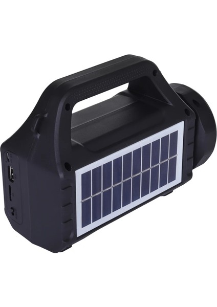 KTS2031 Outdoor Bluetooth Hoparlör Güneş Enerjili Solar Şarjlı El Fenerli LED Işıklı Usb/tf Kart Giriş 5 Watt Kamp/evde fiyatları
