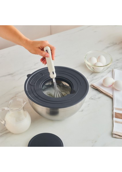 Kaia 9 Parça Rende Kapaklı Karıştırma ve Saklama Seti Çelik modelleri