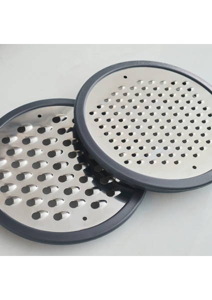 Kaia 9 Parça Rende Kapaklı Karıştırma ve Saklama Seti Çelik