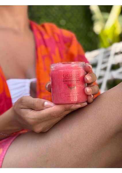 Karpuzlu Arındırıcı El, Ayak ve Vücut Peelingi - Glow Melon Scrub - 2 Adet