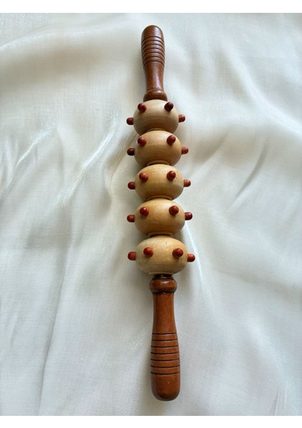 Ahşap Topçuklu Merdane Masaj Aleti – Derin Doku & Dolaşım Destekleyici modelleri