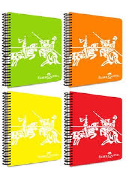 Faber Castell Pp Kapak Knights Canlı Sp. Defter 80 Yp Kareli fiyatları