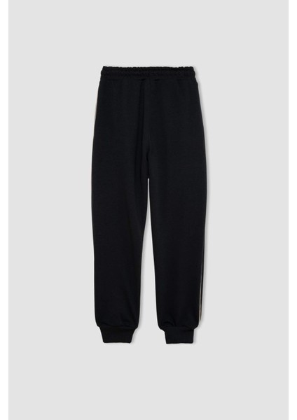 Erkek Çocuk Baskılı Beli Paçası Lastikli Cepli Jogger Okul Eşofman Altı C7229A824AU